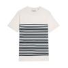 Lyle & Scott Mens Breton Stripe Linen Blend T-Shirt