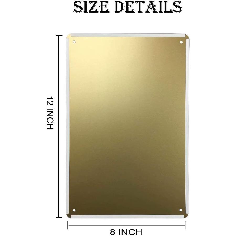 Metal Vintage Tin Sign Decor 15 Coffee Recipe Menu Wood Signs Wall Art Tin Sign Poster Vintage Metal Signs for Bar Music Club 8x12 Inch