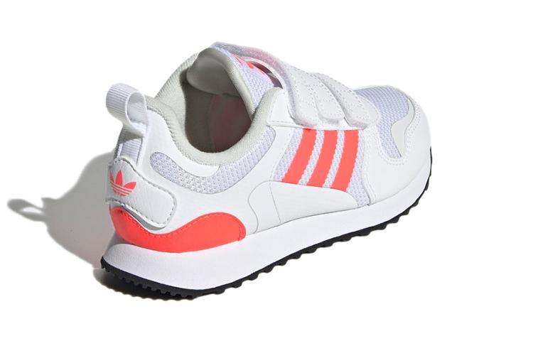 Adidas Originals ZX 700 HD Comfortable Round Toe Slip Resistant Abrasion Resistant Low top Kids' Running Shoes White GY3296