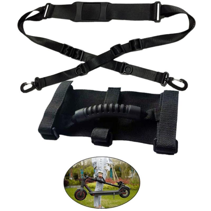 Scooter Shoulder Belt Balance Bike Carrying Handle Electric Scooter Carriers Handle Scooter Shoulder Belt Carrying Strap