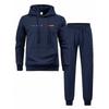 Men's Sweatshirt Suit Men's Solid Color Casual Sports Suit Sweatshirt Suit