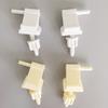 1Pair White Beige Hinge Bolts Screw Hinge Mounting Fittings  Bathroom Hardware Replacement Parts