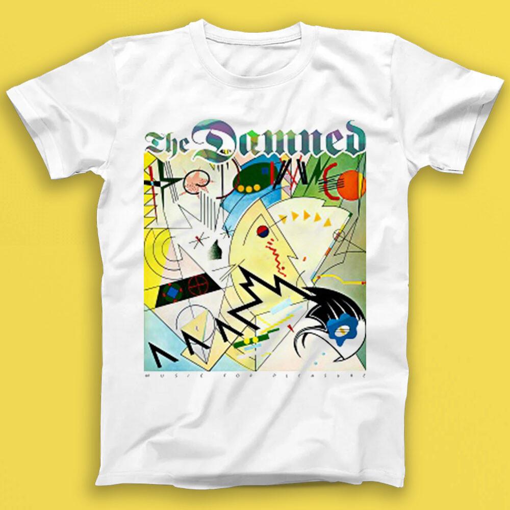 The Damned Music For Pleasure Music Gift Tee Tshirt 2205 S