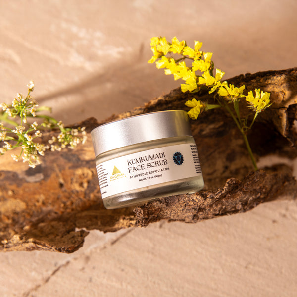 Anaghaya Kumkumadi Face Scrub Ayurvedic Exfoliator