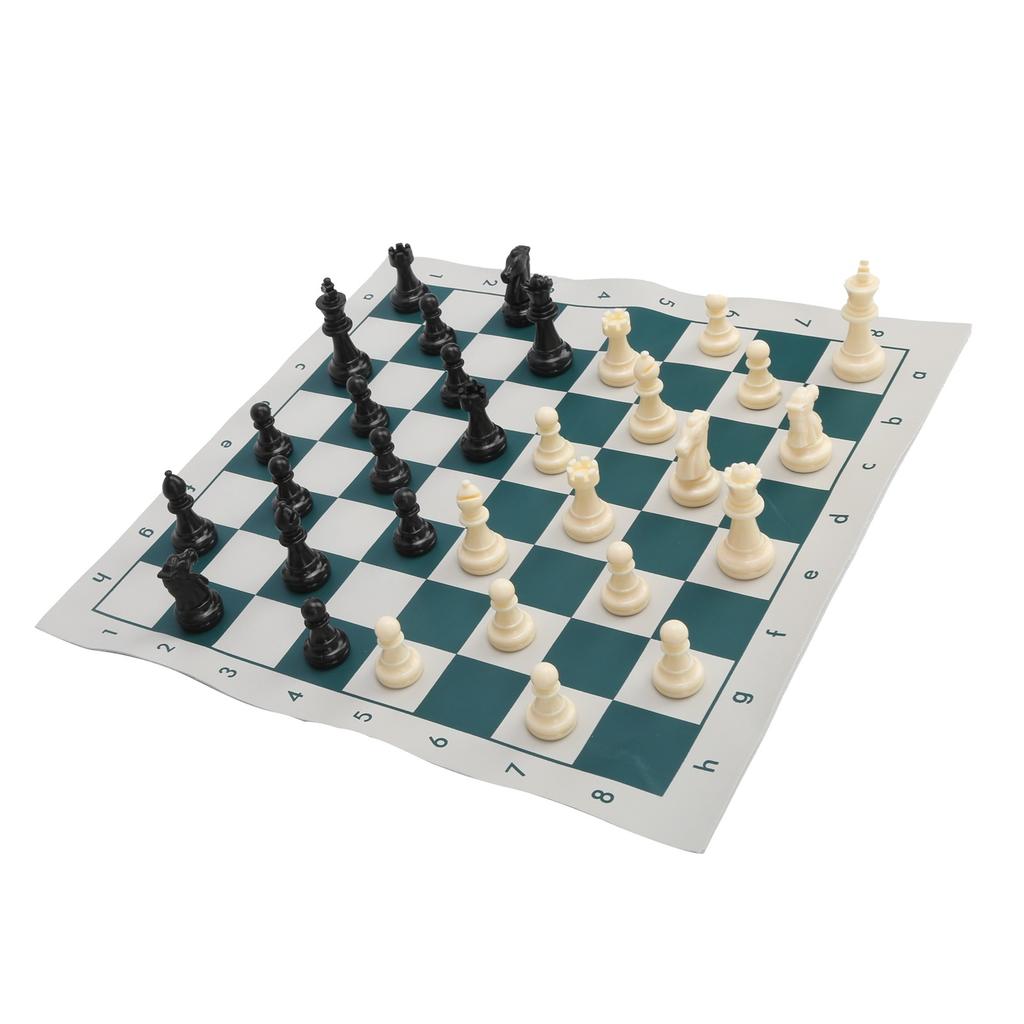International Standard Chess Game Set Competition Large Plastic Chess Set with Chessboard