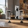 Rail-Mounted Clamp with Non-slipSlip Pads Safe Rail for Carpenters