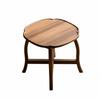 Sturdy Wood Folding Tea Table, Walnut Coffee Table, Floor Mat, Bedroom, Outdoor, Portable Design