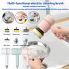 Multifunctional Electric Cleaning Brush, Household Toilet Cleaning Tool, Handheld Kitchen Cleaning Brush, Cordless Convenient Dishwashing Brush