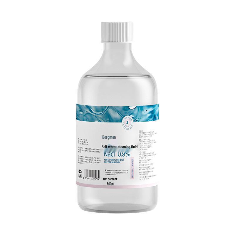 

Boman Раствор салиновой воды большой емкости 500 мл для макияжа, ухода за кожей при акне, татуировок и микроблейдинга