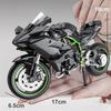 Perfekt für Kawasaki H2R 1:12 Simulation Motorradmodell Legierung Motorrad Imitation Racing Freund Geschenk Modell senden