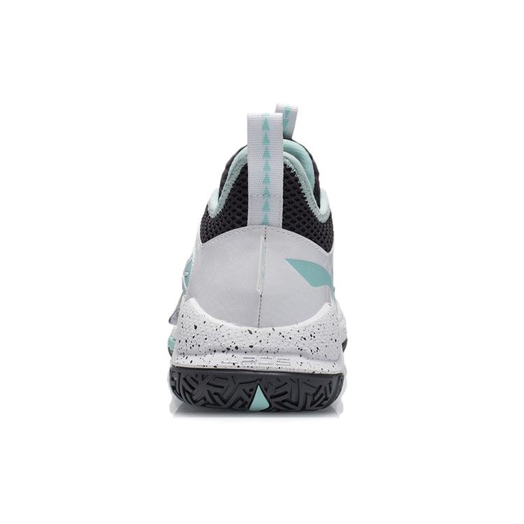 Li Ning Wade Block Textile, Synthetic Leather Cushioning Slip Resistant Abrasion Resistant Coverage Support Low Top ABPR065-1