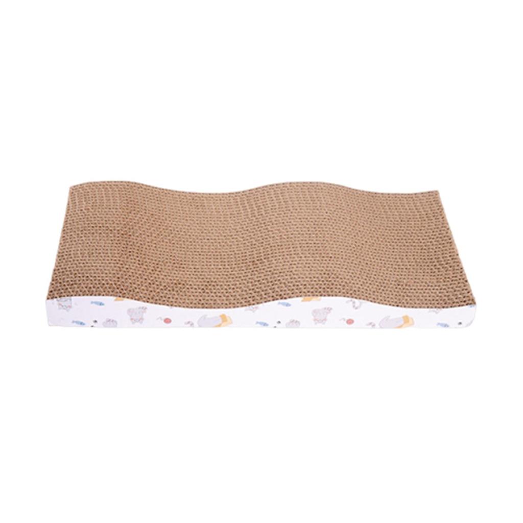 Cat Scratcher Board Lounge Bed, Multifunctional Scratching Kitten Sleeping Nest for Indoor
