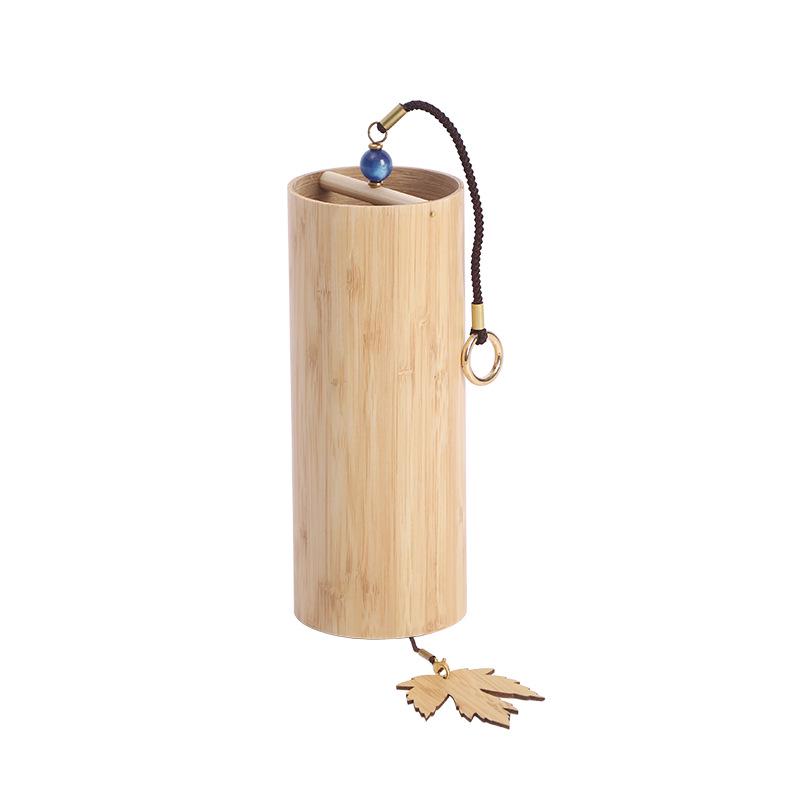 

Японские антикварные бамбуковые колокольчики, приводимые в действие вручную: Древний стиль с кристальными и медными акцентами