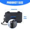 Durability ABS Shockproof Waterproof Case For OsmoAction Cameras Accessories with Inner Sponge Cushion Portable Design