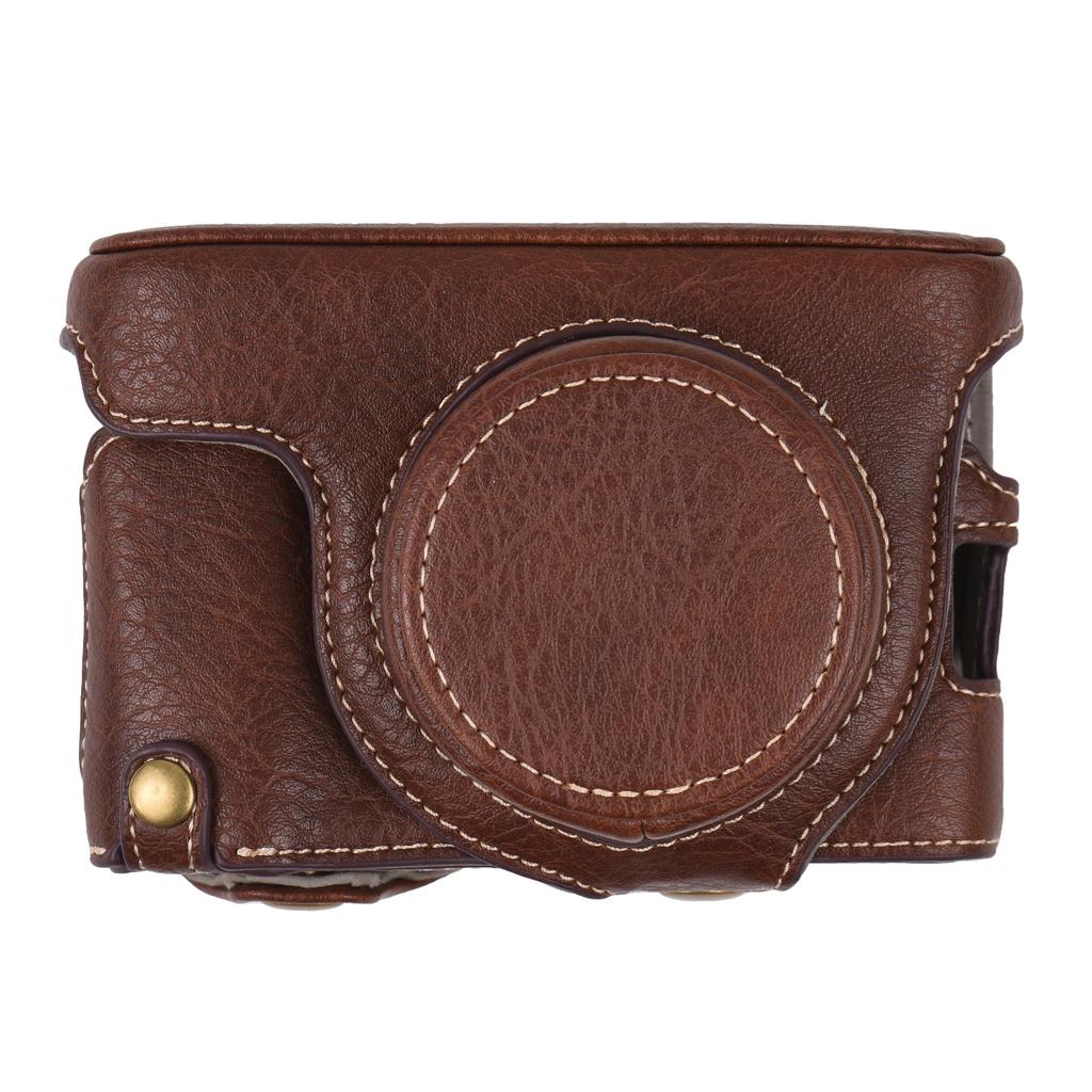 Tragbare Kameratasche Kunstleder Kamera Tragetasche mit Schultergurt Ersatz für X100V X100F Kamera