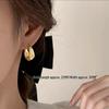 925 Sterling Silver Hoop Earrings: 2023 Women's Light Luxury Studs with High-End Feel