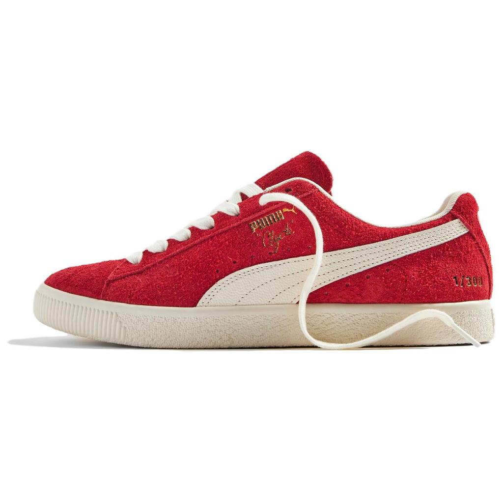 Puma END. X Clyde OG 50th Anniversary - Red Men Sneakers For-All-Time-Red Frosted-Ivory 392302-02
