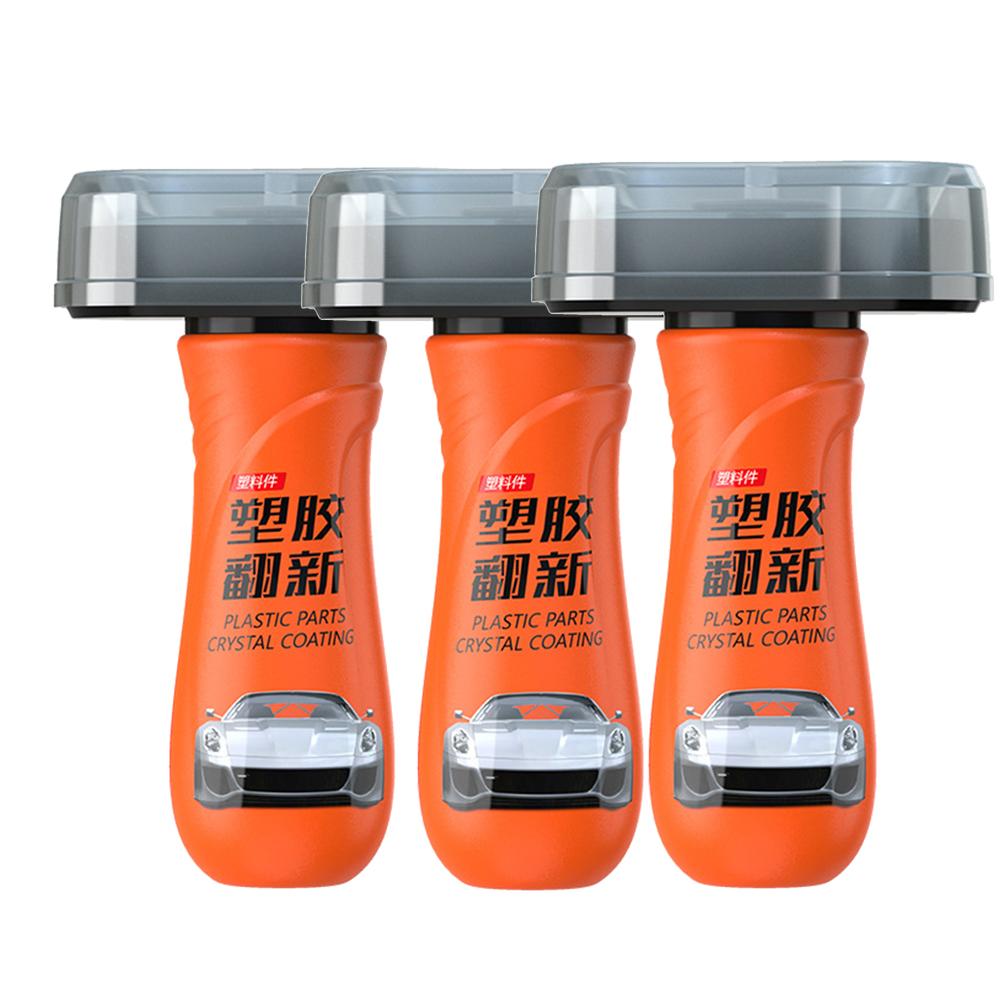 1/2/3PCS 100 ML Car Trim Restorer for Dashboard Auto Spray Interior Refurbisher Safe Auto Detailing Supplies