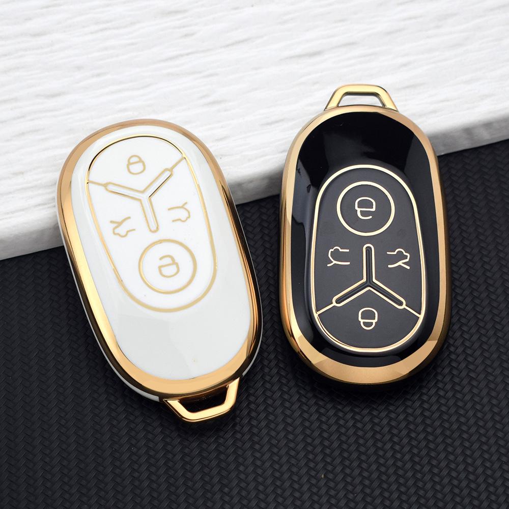 High-Quality TPU Key Shell Protector Cover For Geely Star Wish Exploration 06 Youth Dream 2024 Keyring Holder Auto Accessories