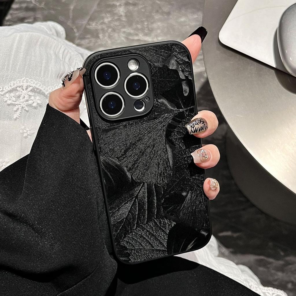 Suitable for IPhone16E Leather Case Apple 15PROMAX Phantom Series Full-inclusive Anti-fall Protection Case