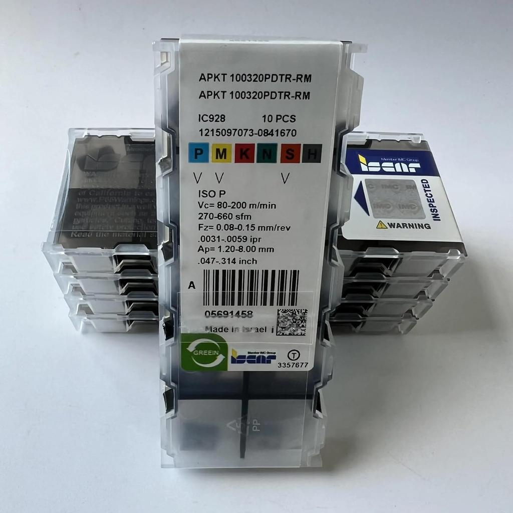 ISCAR / APKT100320PDTR-RM IC928 /Original Blade Carbide CNC Blade 10 PCS
