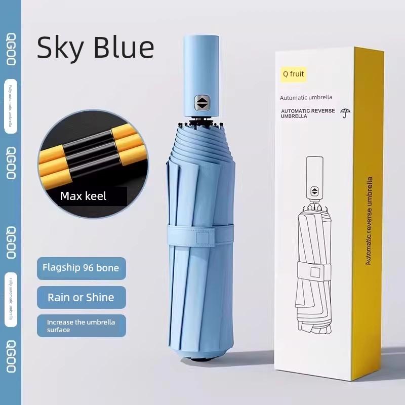 Fully Automatic Umbrella 2026 New Model Sun Umbrella, Enlarged and Reinforced, Sun Protection Uv Umbrella, Dual-Use for Sun and Rain, Suitable for