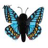 Polyester Fiber Stuffed Doll Realistic 3D Butterfly Plush Toy, Throw Pillow, Soft Vivid Design Insect Animal Decor, Gift for Kids Girls, Home Ornament