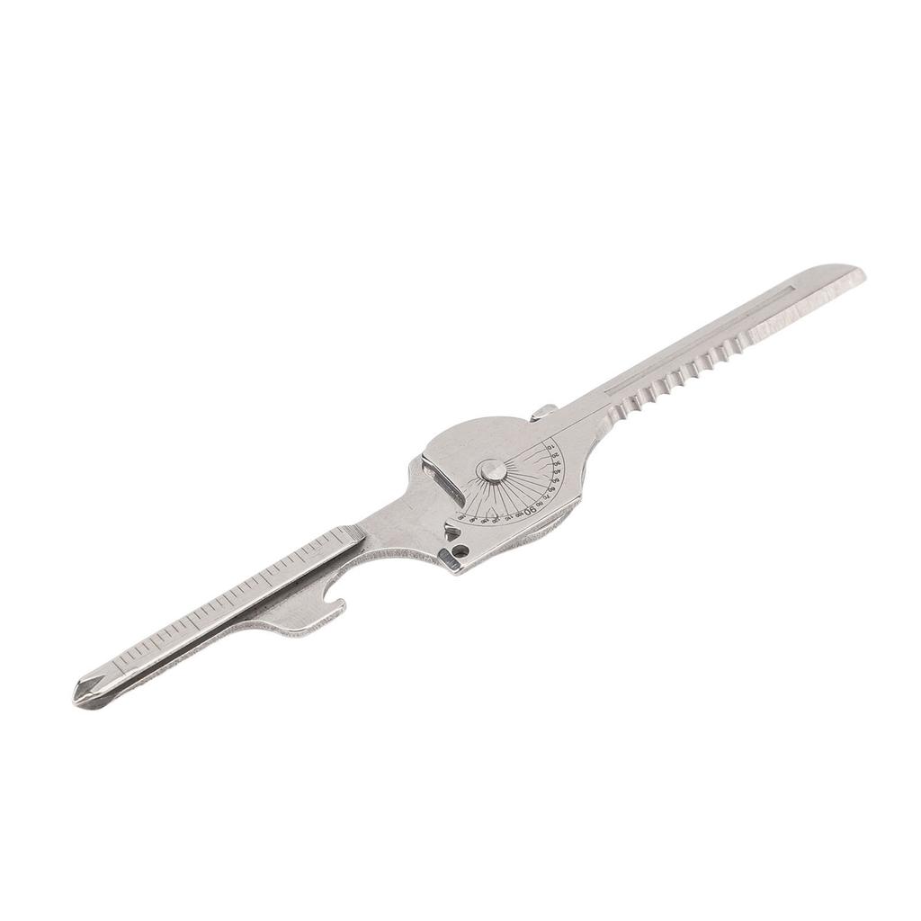 Keychain Multitool 8 in 1 Stainless Steel Screwdriver Bottle Opener Pocket Multitool with Keyring fo