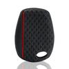 High Quality 2 Buttons Silicone Car Key Case for Renault Trafic Clio Duster Logan Dacia Sandero for Nissan Terrano Almera