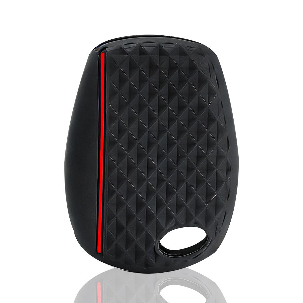 High Quality 2 Buttons Silicone Car Key Case for Renault Trafic Clio Duster Logan Dacia Sandero for Nissan Terrano Almera