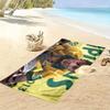 Neymar Jr Print Beach Towel, Large Soft Quick Dry Towel for Beach Camping Swimming