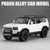 1:32 Scale RAM 1500 TRX Prado Car Model Toy Sound Light Doors Opened Pull Back Off-road Pickup Models Home Decor Decoration