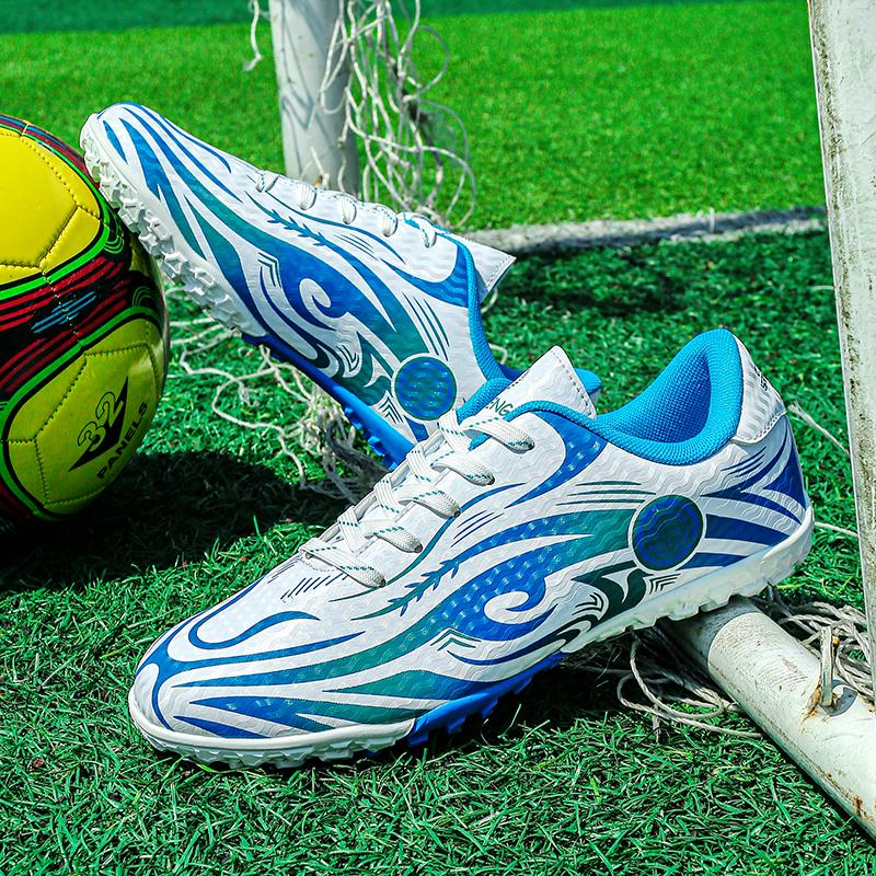 Mens Football Sport Shoes Non Slip Breathable Match Comfortable Adult Training Football Boots TF/FG Youth Outdoor Sports Soccer Shoes