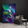 Abstract Universe Starry Sky Skull Head Prints Poster Canvas Painting Hd Modern Wall Art Picture Living Room Bedroom Home Decor