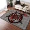 Rock Band S-Slayer Floor Mat Cozy Flannel Soft Thick Non-Slip Mat For Living Room Bedroom Kitchen Decor Rugs