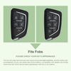 Compatible with Cadillac Key Fob Cover for Cadillac Escalade CT4 V CT5 V Lyriq Optiq Vistiq -2026 Car Key Case Black Accessories