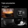 Chui Da Huang 28cm Non-Coated Iron Stir-Fry Wok
