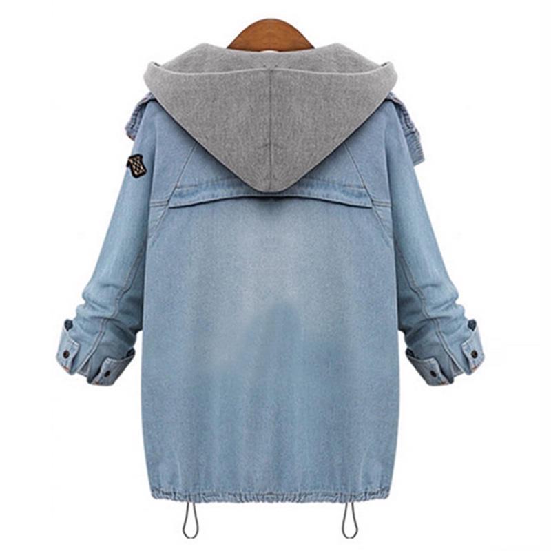 Buy Lowest Price Online Women Denim Jacket Loose Casual Jean Jackets