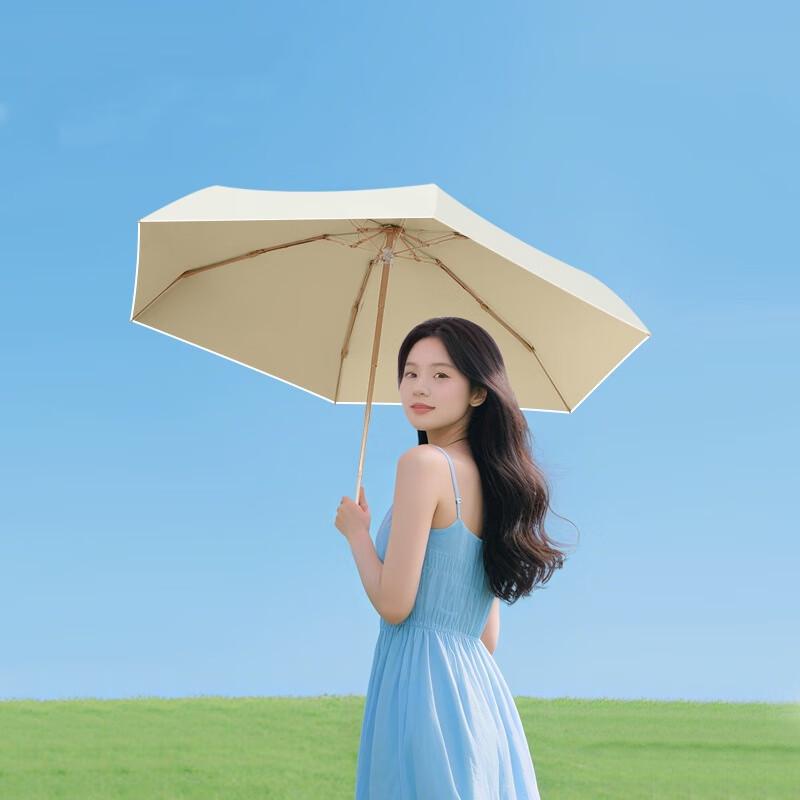OIMG Portable 5-Fold Dual-Use Umbrella