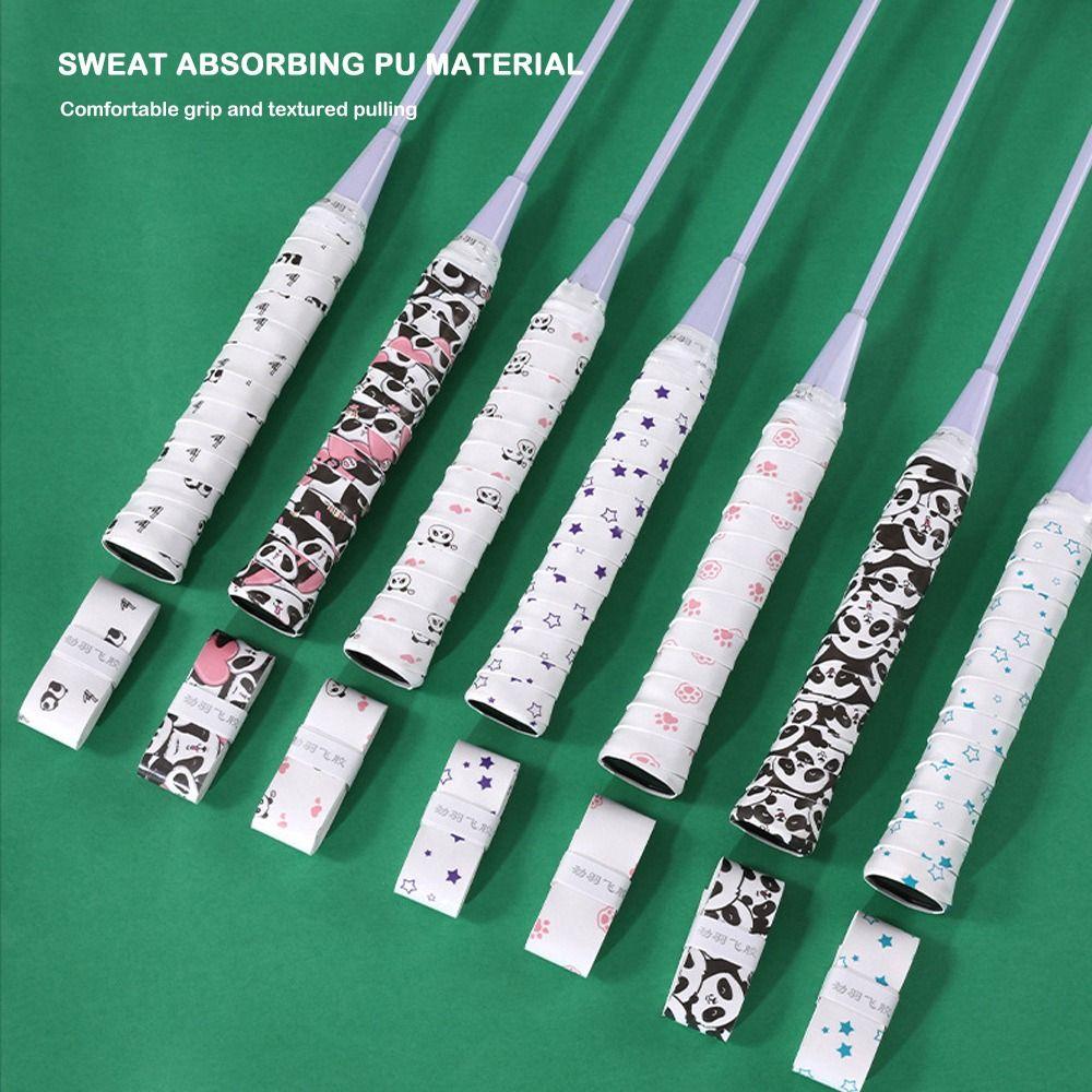 Sweat Absorption Tennis Badminton Grip Tape Wear-resistant Badminton Tennis Racquet Overgrips