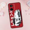 Tokyo JDM Drift Sport Car For Realme C67 C55 C53 C51 C35 C33 C31 C30 C25s C21Y GT Neo5 GT5 9 10 11 12 Pro Plus Case