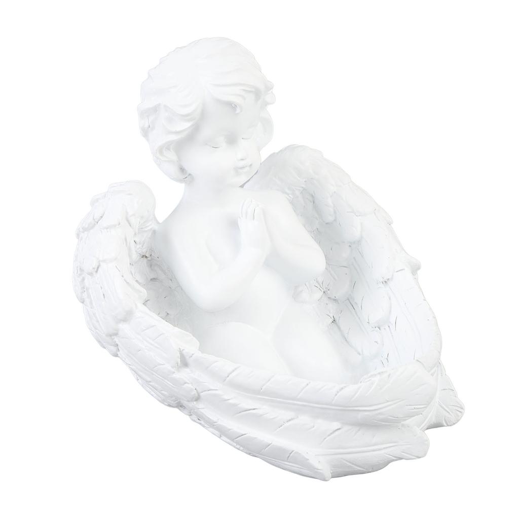 Svícnový ornament Roztomilá vintage modlící se figurka Stolní soška pro dekoraci obývacího pokoje Vstupní dekorace