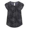 Women's Fashion Printed Short-sleeved Short-sleeved  Round Neck Casual Tops