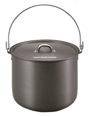 Captain Stag Aluminiowy grill z (KAPITAN STAG) Garnek, Uchwyt, 24cm, UH-4104