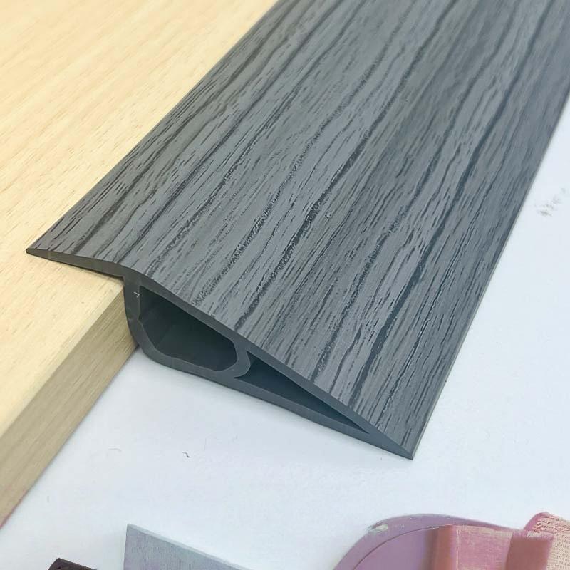 1pc Carpet To Tile Floor Transition Strip Wear-resistant Self Adhesive Edging Trim Strip Household Cuttable Threshold Cover Door