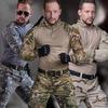 Camicia da combattimento militare Airsoft Frog da uomo, equipaggiamento tattico, camicia a maniche lunghe Typhon Rapid
