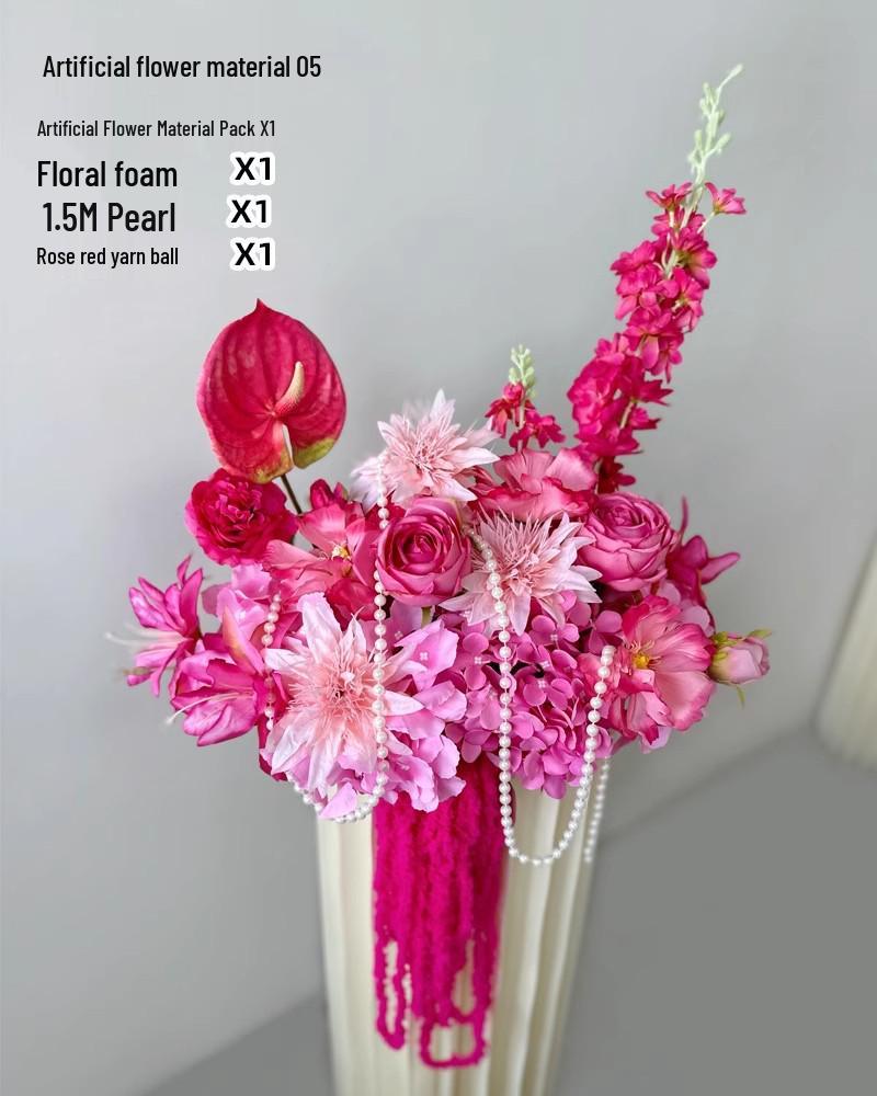 Romantic Wedding Decor: Artificial Flowers for Bedroom & Bridal Chamber