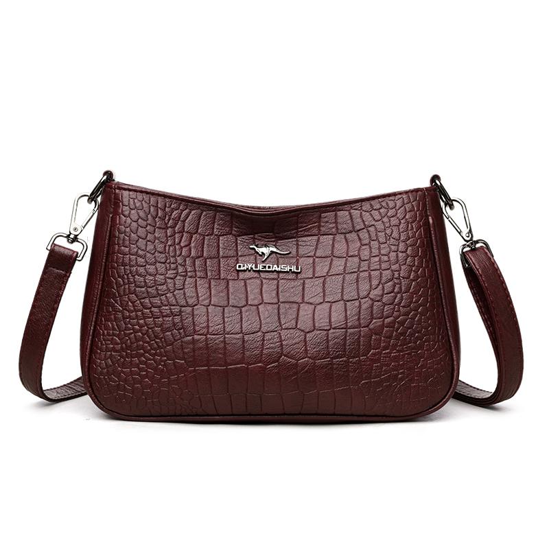 Luxury Designer Ladies Handbags High Quality Leather Shoulder Bags for Women 2025 Female Crossbody Bag Purses and Handbags New