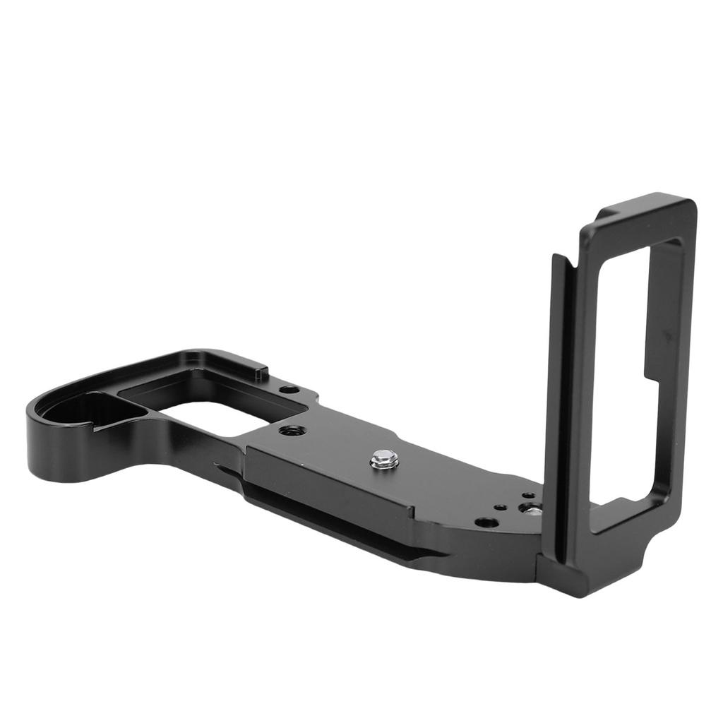 Quick Release L Plate Fit for X H1 Camera Aluminium Alloy Vertical QR L Bracket with 1/4 Inch Screw Hole Black