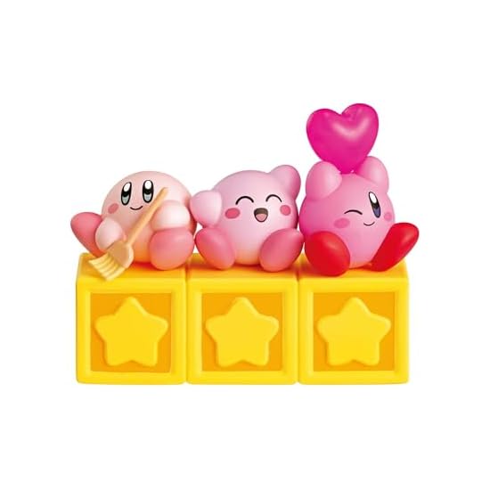 Re-Ment Kirby's Dream Land 30th Anniversary "Line 'Em Up! Poyotto Collection" BOX Product, 6 Types T